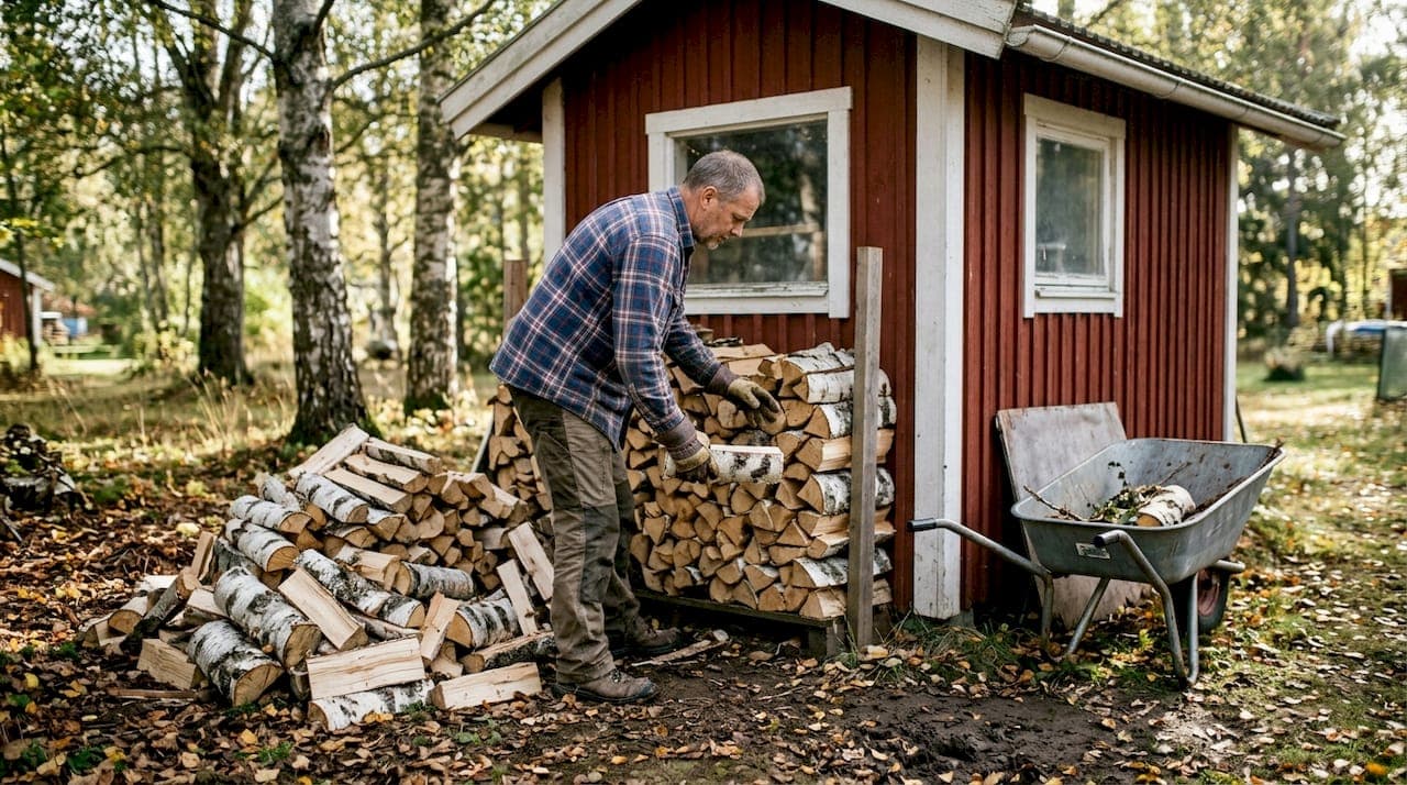 Vedstapling i Göteborg - Steg för steg guide för perfekt torkning